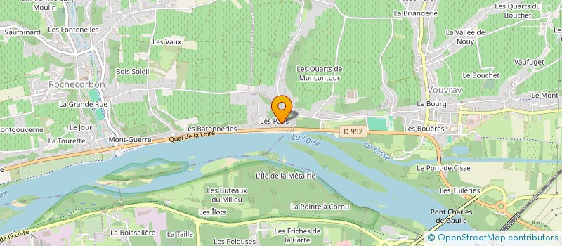 localisation de l'entreprise MADAME CHRISTELE LUCET à ROCHECORBON