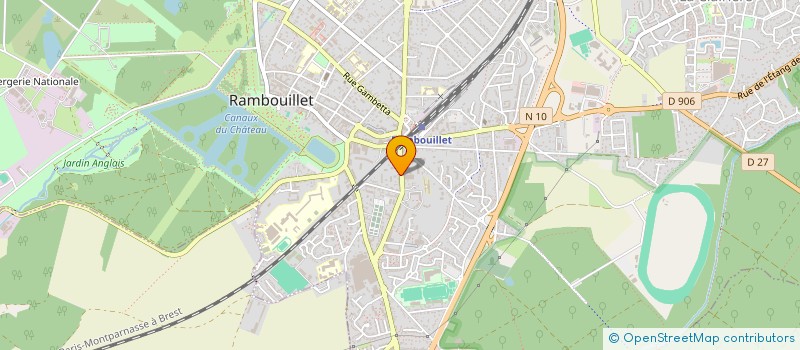 localisation de l'entreprise MADAME CHRISTELE MAILLARD-COLLARD à RAMBOUILLET