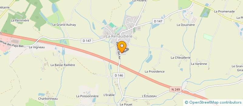 localisation de l'entreprise MADAME CHRISTELE MARTINE à SEVREMOINE