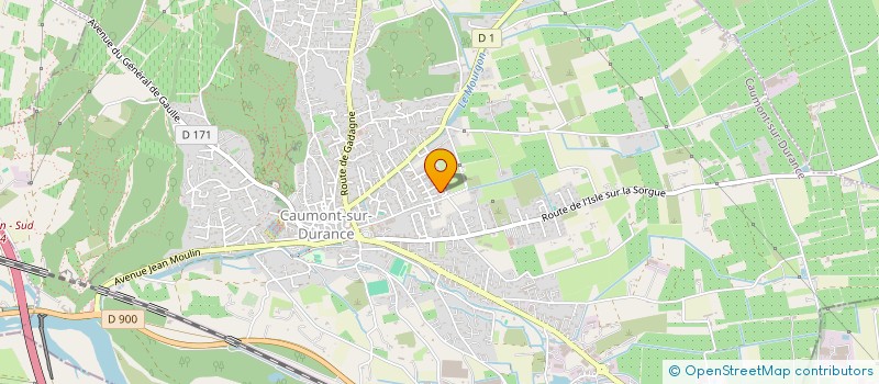 localisation de l'entreprise MADAME CHRISTELE MOLLEREAU  CAUMONT-SUR-DURANCE