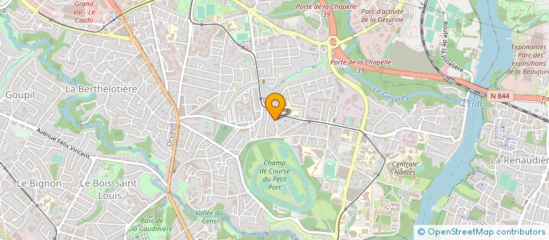 localisation de l'entreprise MADAME CHRISTELE MORIN  NANTES
