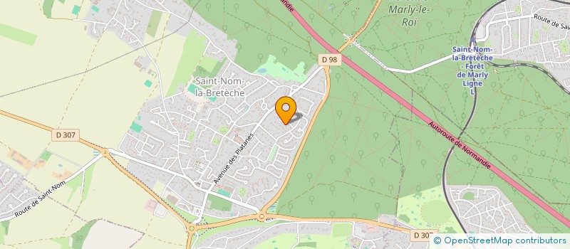 localisation de l'entreprise MADAME CHRISTELE PARE  SAINT-NOM-LA-BRETECHE