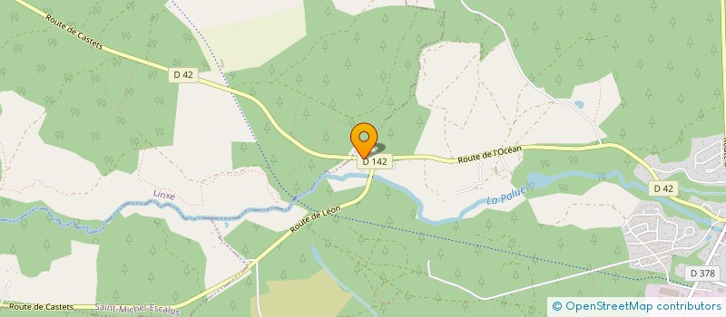 localisation de l'entreprise MADAME CHRISTELE PARIS  CASTETS