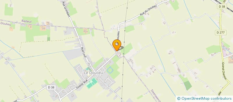 localisation de l'entreprise MADAME CHRISTELE PARMENTIER  STEENWERCK