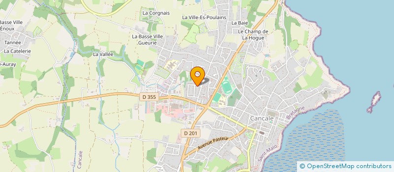 localisation de l'entreprise MADAME CHRISTELE PELLEGRINELLI  CANCALE