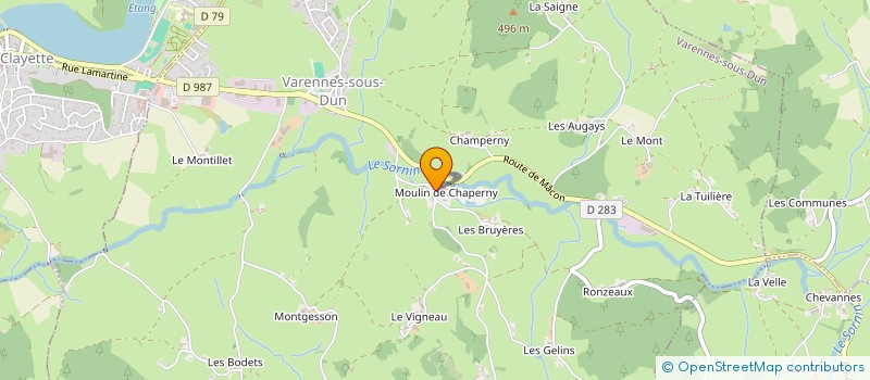 localisation de l'entreprise MADAME CHRISTELE PETITBON à VARENNES-SOUS-DUN