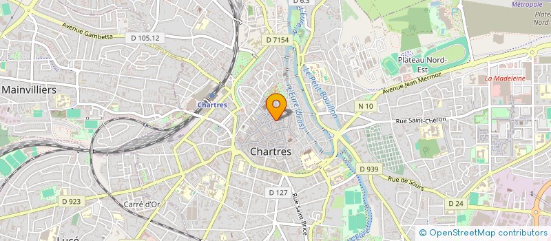 localisation de l'entreprise MADAME CHRISTELE PETROCCHI à CHARTRES