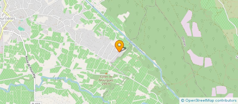 localisation de l'entreprise MADAME CHRISTELE PIRIOU  POURRIERES