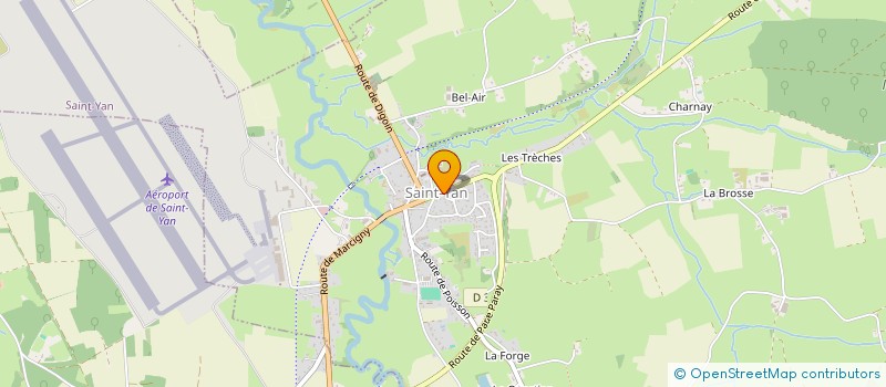 localisation de l'entreprise MADAME CHRISTELE PURAVET  SAINT-YAN