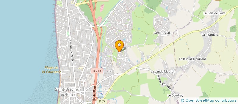 localisation de l'entreprise MADAME CHRISTELE REVOL à SAINT-BREVIN-LES-PINS