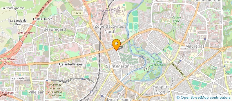 localisation de l'entreprise MADAME CHRISTELE ROBIC à SAINT-BRIEUC