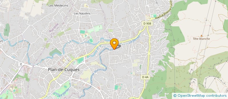 localisation de l'entreprise MADAME CHRISTELE ROMAGNY  ALLAUCH