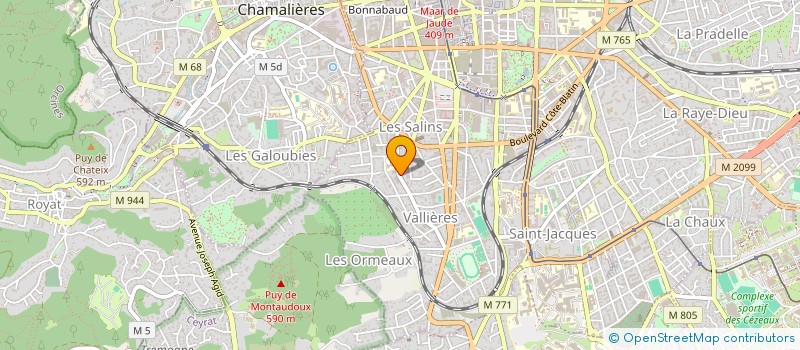 localisation de l'entreprise MADAME CHRISTELE RONCHESE à CLERMONT-FERRAND