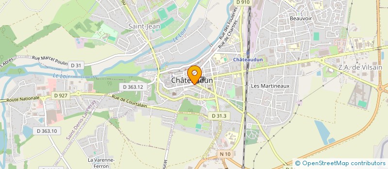 localisation de l'entreprise MADAME CHRISTELE SAUSSE à CHATEAUDUN