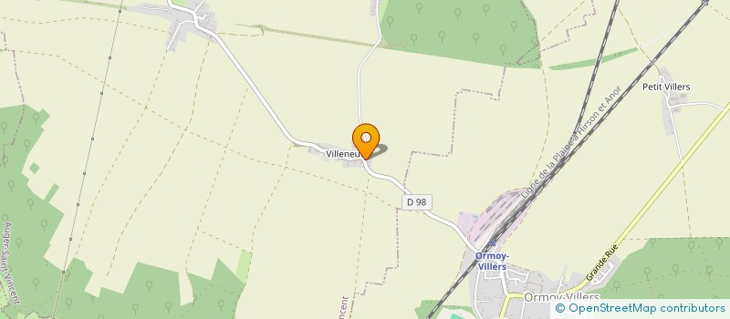 localisation de l'entreprise MADAME CHRISTELE SPRING  AUGER-SAINT-VINCENT