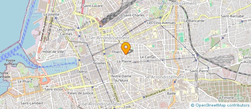 localisation de l'entreprise MADAME CHRISTELE VERNIOLLE à MARSEILLE