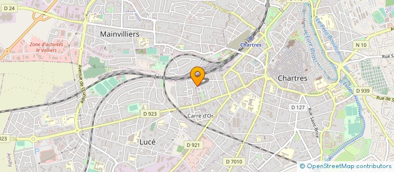 localisation de l'entreprise MADAME CHRISTELE VERON à LUCE