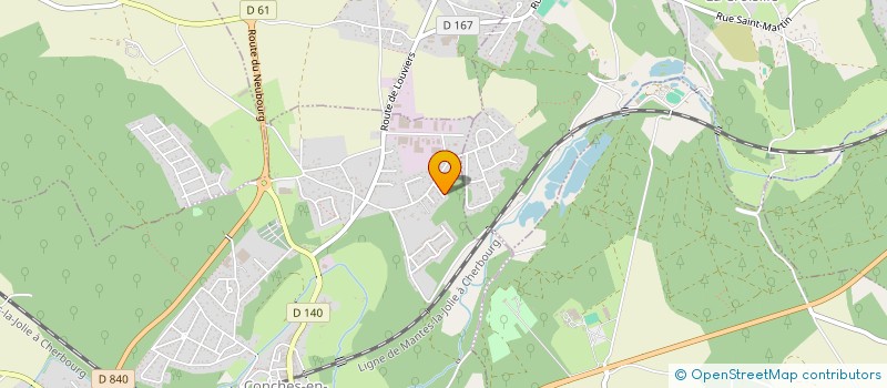 localisation de l'entreprise MADAME CHRISTELLE ACCARD  CONCHES-EN-OUCHE