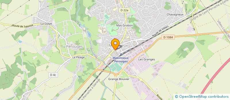 localisation de l'entreprise MADAME CHRISTELLE ALBERA  MEXIMIEUX