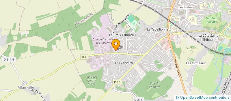 localisation de l'entreprise MADAME CHRISTELLE ALBESSARD à VERNOUILLET