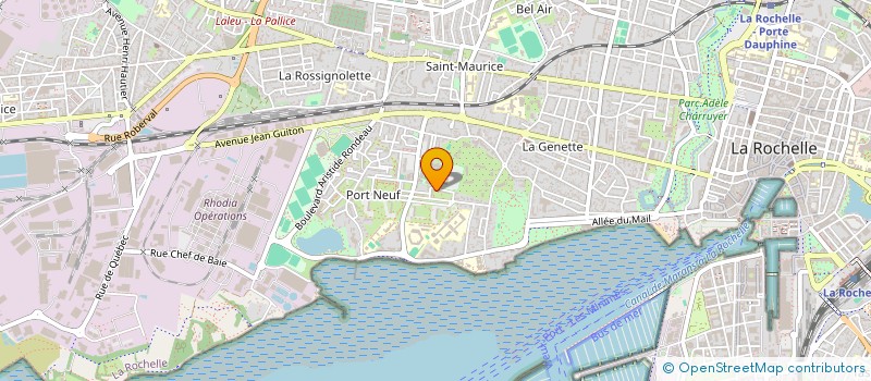 localisation de l'entreprise MADAME CHRISTELLE ALBIN à LA ROCHELLE