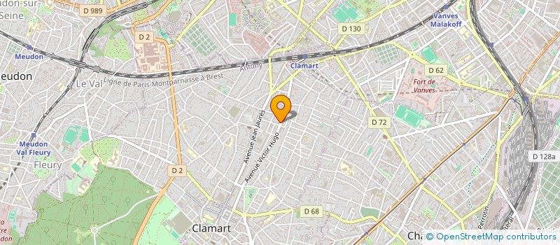 localisation de l'entreprise MADAME CHRISTELLE ALENDA à CLAMART