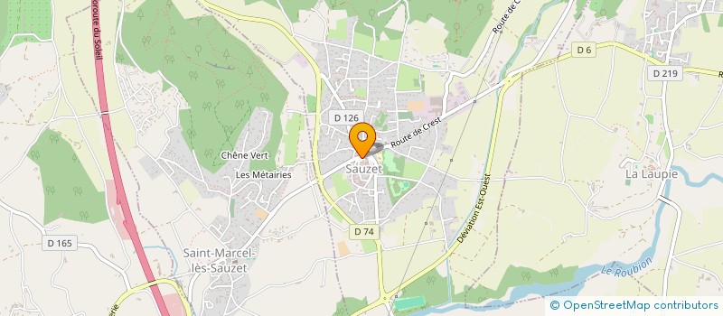 localisation de l'entreprise MADAME CHRISTELLE ALLARD  SAUZET