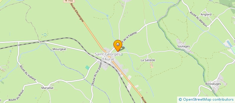 localisation de l'entreprise MADAME CHRISTELLE ALLEMAND  SAINT GEORGES D'AURAC