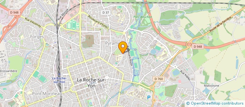 localisation de l'entreprise MADAME CHRISTELLE AMERAND à LA ROCHE-SUR-YON