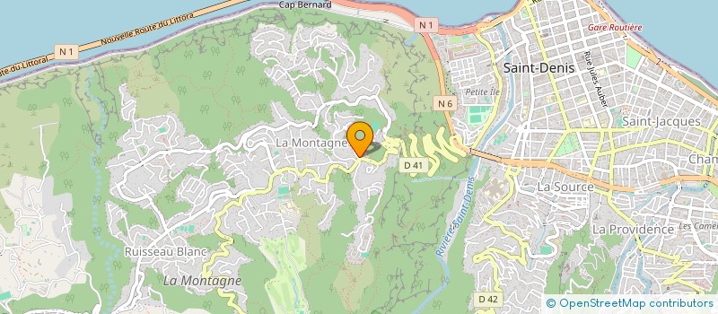 localisation de l'entreprise MADAME CHRISTELLE ANELARD  SAINT-DENIS