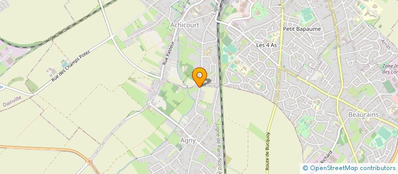 localisation de l'entreprise MADAME CHRISTELLE ANSELIN  AGNY