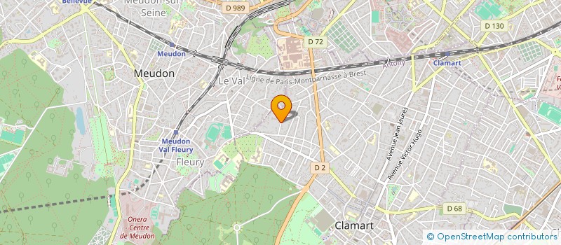 localisation de l'entreprise MADAME CHRISTELLE ANTONIA KOZLOWSKI à CLAMART
