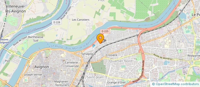 localisation de l'entreprise MADAME CHRISTELLE ANTRESANGLE à AVIGNON