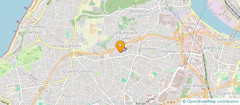 localisation de l'entreprise MADAME CHRISTELLE ARAMENDY  ANGLET