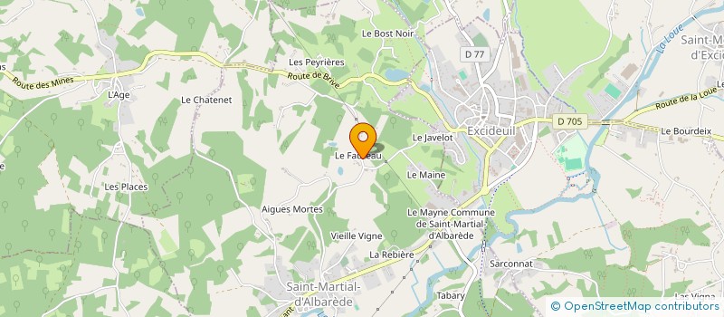 localisation de l'entreprise MADAME CHRISTELLE ARDILLER à SAINT MARTIAL D'ALBAREDE