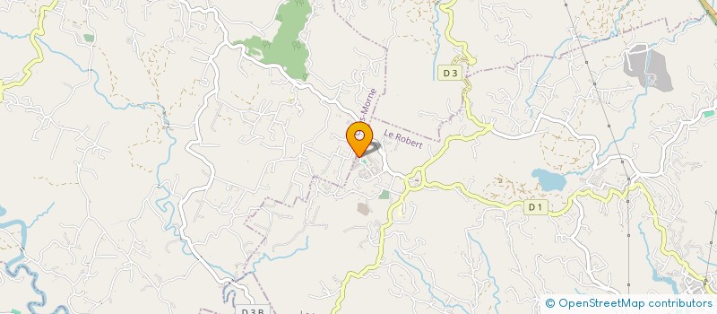 localisation de l'entreprise MADAME CHRISTELLE ARGENTIN  LE ROBERT