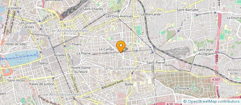 localisation de l'entreprise MADAME CHRISTELLE ARNAUD à MARSEILLE