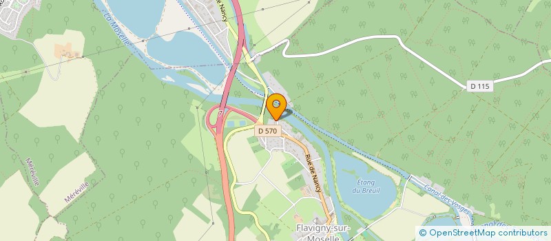 localisation de l'entreprise MADAME CHRISTELLE ARNOULD à FLAVIGNY-SUR-MOSELLE