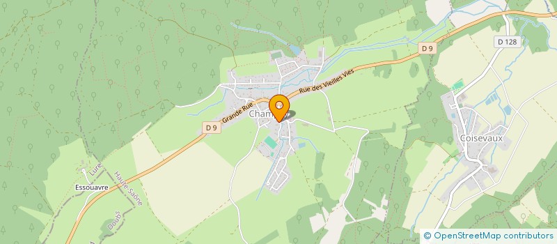 localisation de l'entreprise MADAME CHRISTELLE ARNOUX  CHAMPEY