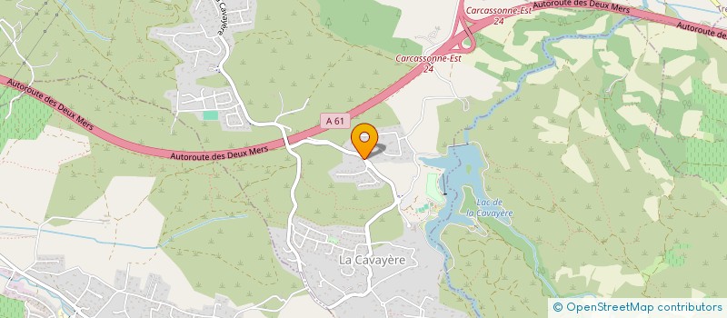 localisation de l'entreprise MADAME CHRISTELLE ATTARD  CARCASSONNE