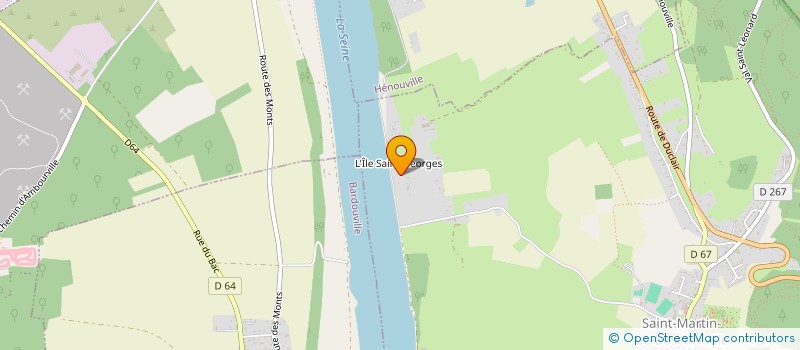 localisation de l'entreprise MADAME CHRISTELLE AUVRAY  SAINT-MARTIN-DE-BOSCHERVILLE