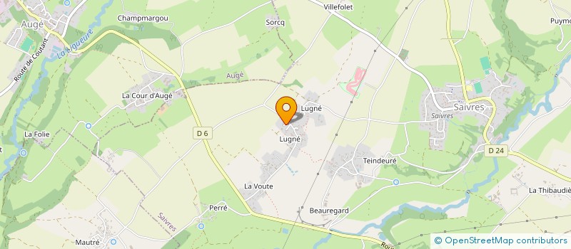 localisation de l'entreprise MADAME CHRISTELLE AYRAULT  SAIVRES