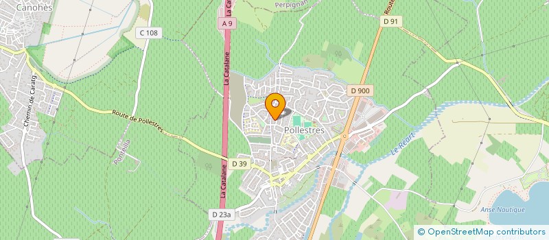 localisation de l'entreprise MADAME CHRISTELLE BADIE à LE SOLER
