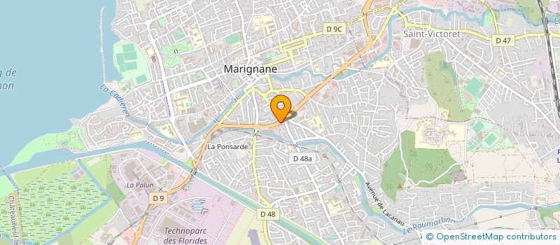 localisation de l'entreprise MADAME CHRISTELLE BAGUR à MARIGNANE