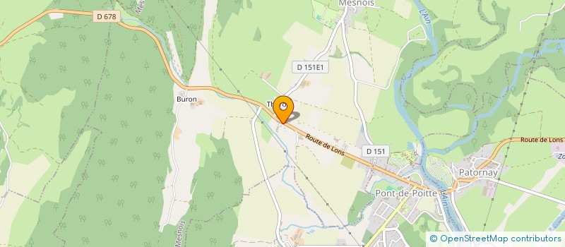 localisation de l'entreprise MADAME CHRISTELLE BAILLY à CLAIRVAUX-LES-LACS