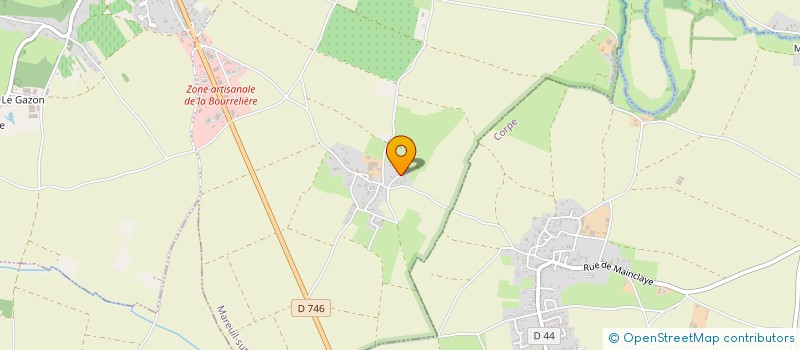 localisation de l'entreprise MADAME CHRISTELLE BALLANGER  MAREUIL-SUR-LAY-DISSAIS