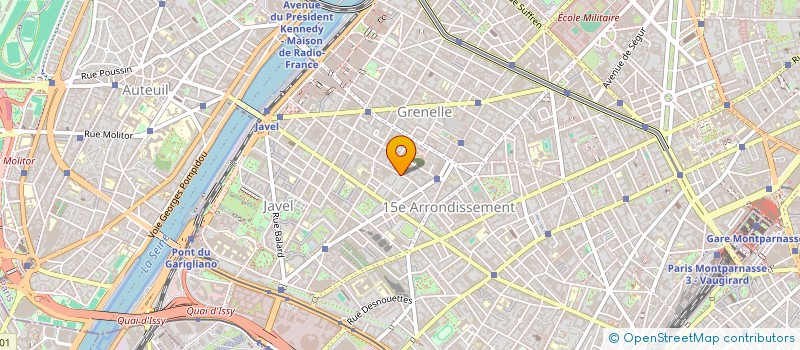 localisation de l'entreprise MADAME CHRISTELLE BARBEREAU  PARIS