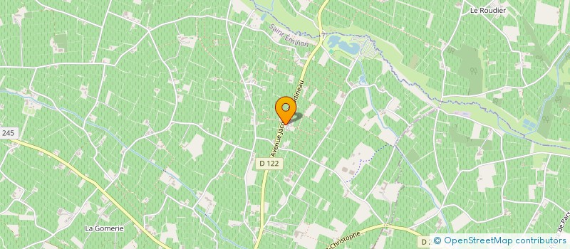 localisation de l'entreprise MADAME CHRISTELLE BAREIGE  SAINT-EMILION