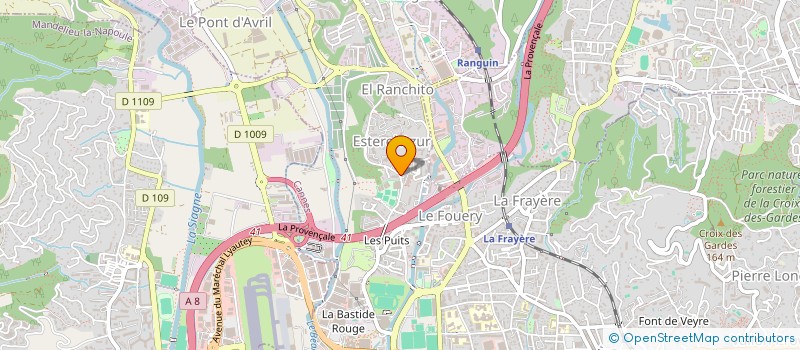 localisation de l'entreprise MADAME CHRISTELLE BARRET  CANNES