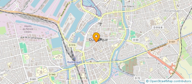 localisation de l'entreprise MADAME CHRISTELLE BAUDRY à DUNKERQUE
